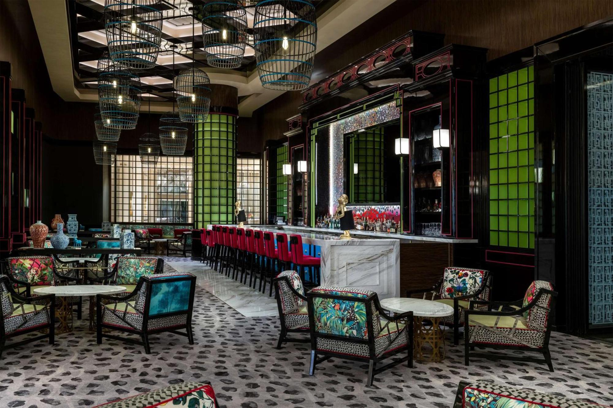 Conrad Las Vegas At Resorts World Eksteriør bilde The interior of the restaurant
