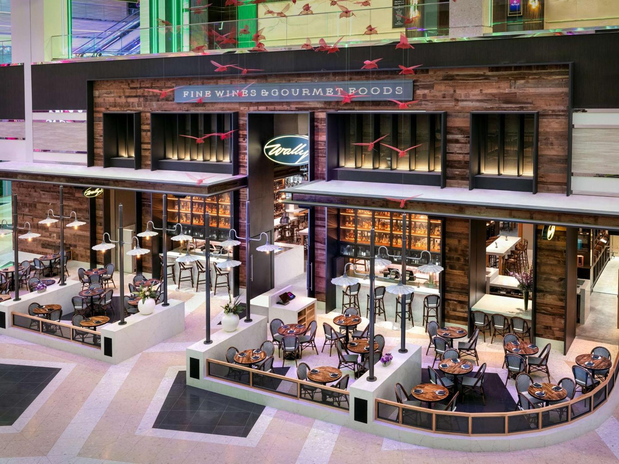 Conrad Las Vegas At Resorts World Eksteriør bilde Gourmet Food Hall