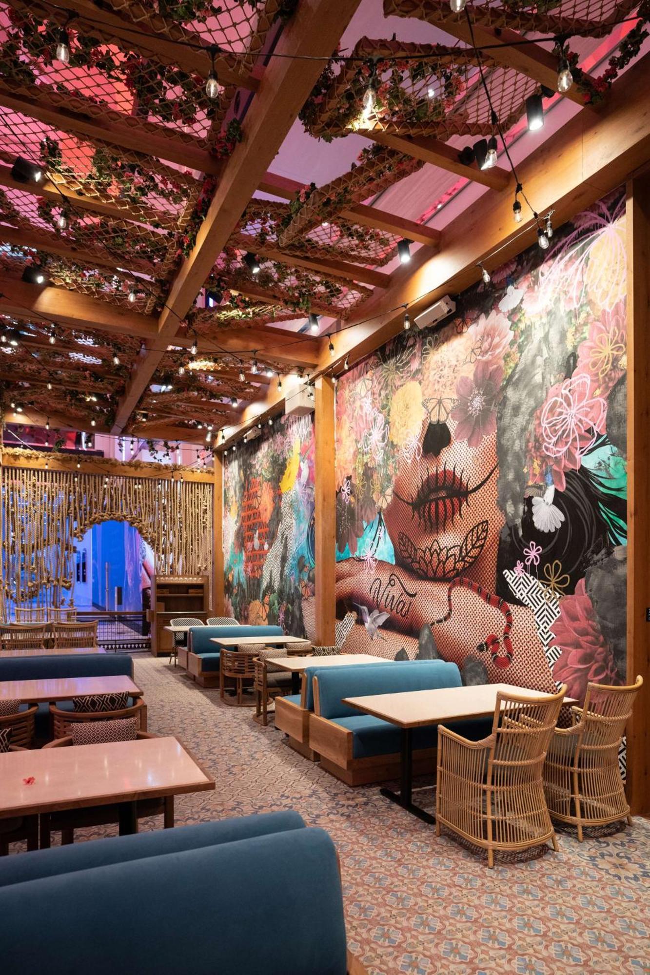 Conrad Las Vegas At Resorts World Eksteriør bilde The interior of the restaurant